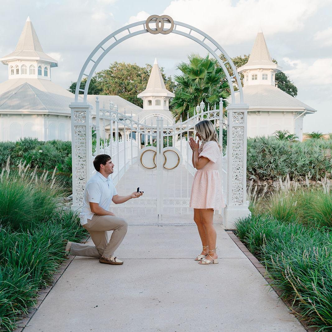 FINALLY, our engagement at my favorite place, the Grand Floridian at Disney - July 26, 2025.