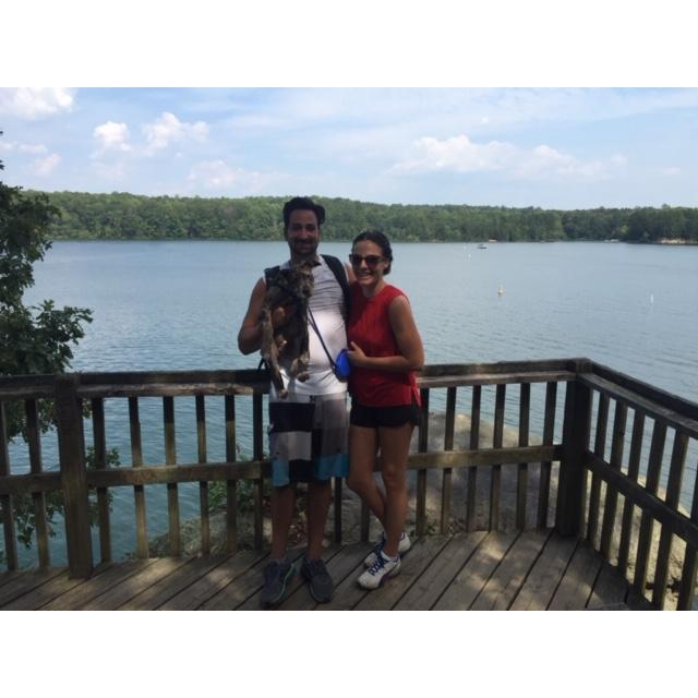 One of our (Dino's) favorite places to hike and swim in Charlotte, Latta Plantation!
