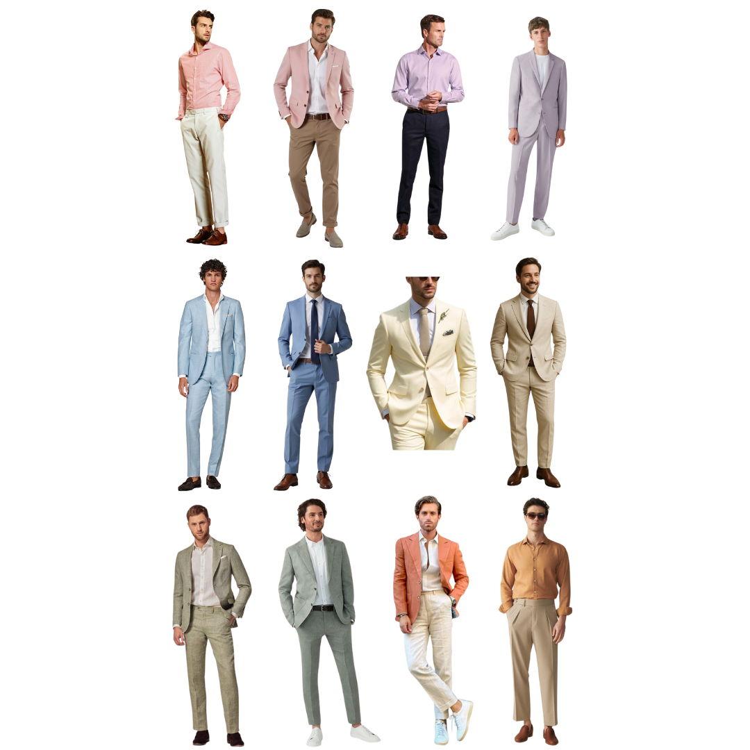 Gents: Suit & tie, or a long-sleeve collared shirt with dress pants.

*Kindly refrain from wearing any gray-toned suits.