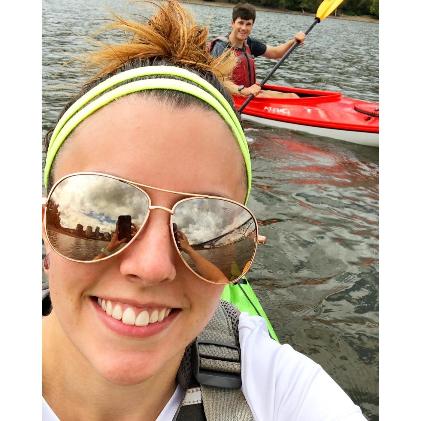 Kayaking in Oregon!