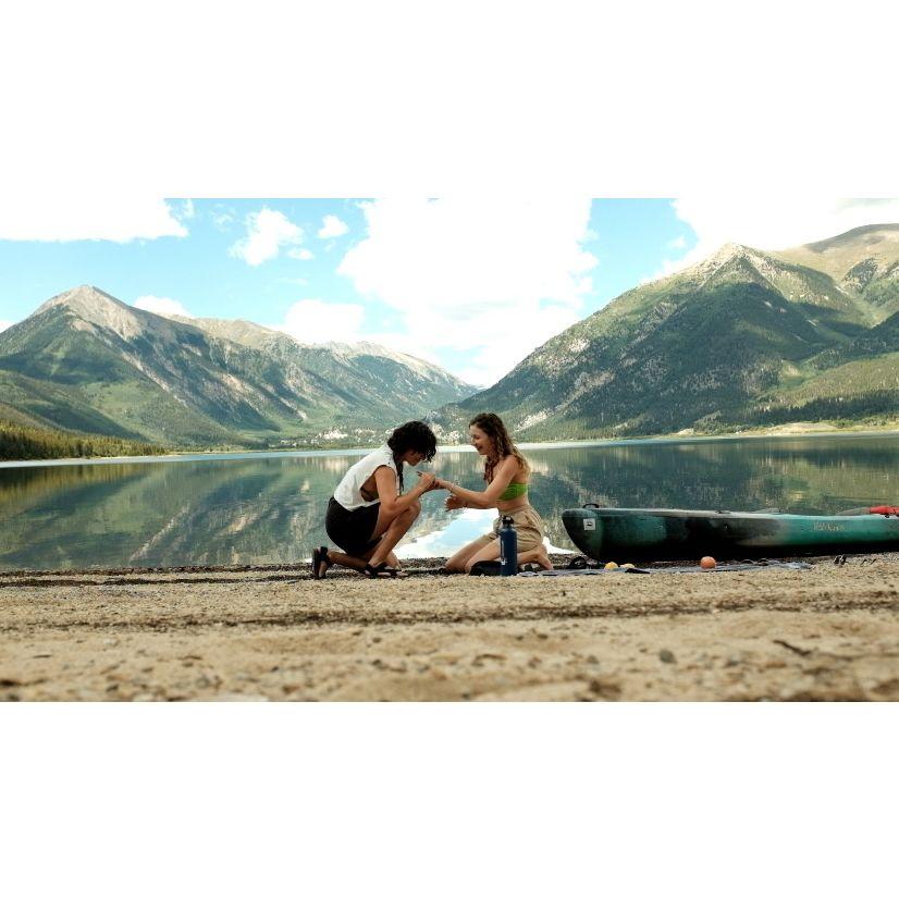 Gunsel beat AV to a proposal in Twin Lakes, Colorado. AV had said "it's a race" to see who proposes first. Gunsel is competitive haha!