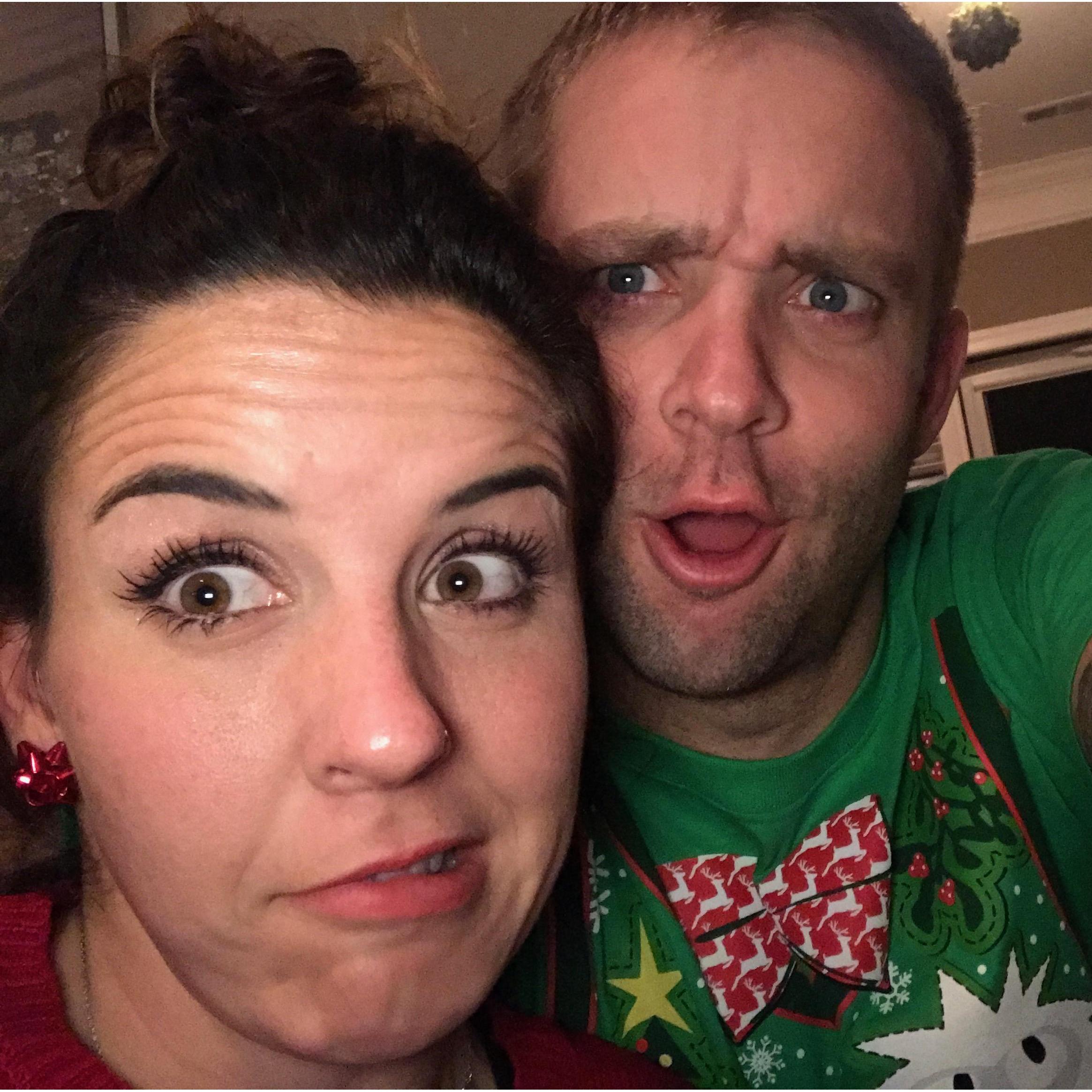 First Christmas...being weird as usual.