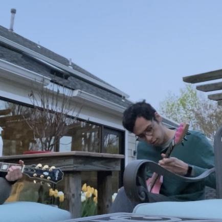 Of course, Pedro and Martha love making music together!
