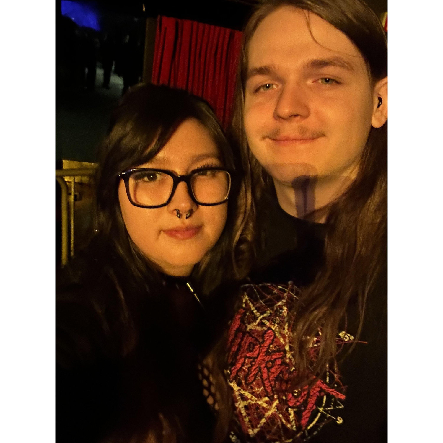 Our first concert together