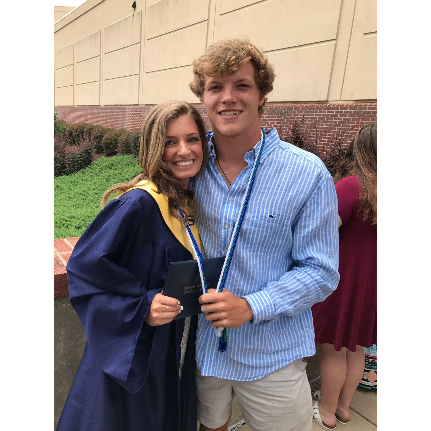 Kayley's HS graduation, May 2017