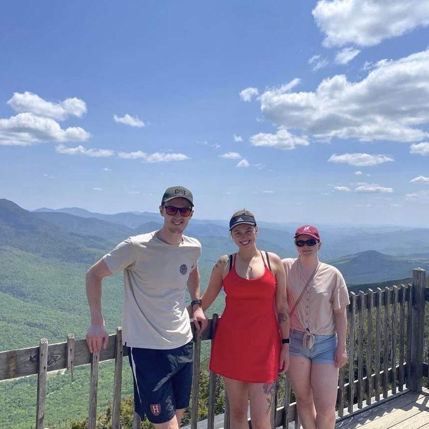 Hanging out with the fam in New Hampshire, 2023