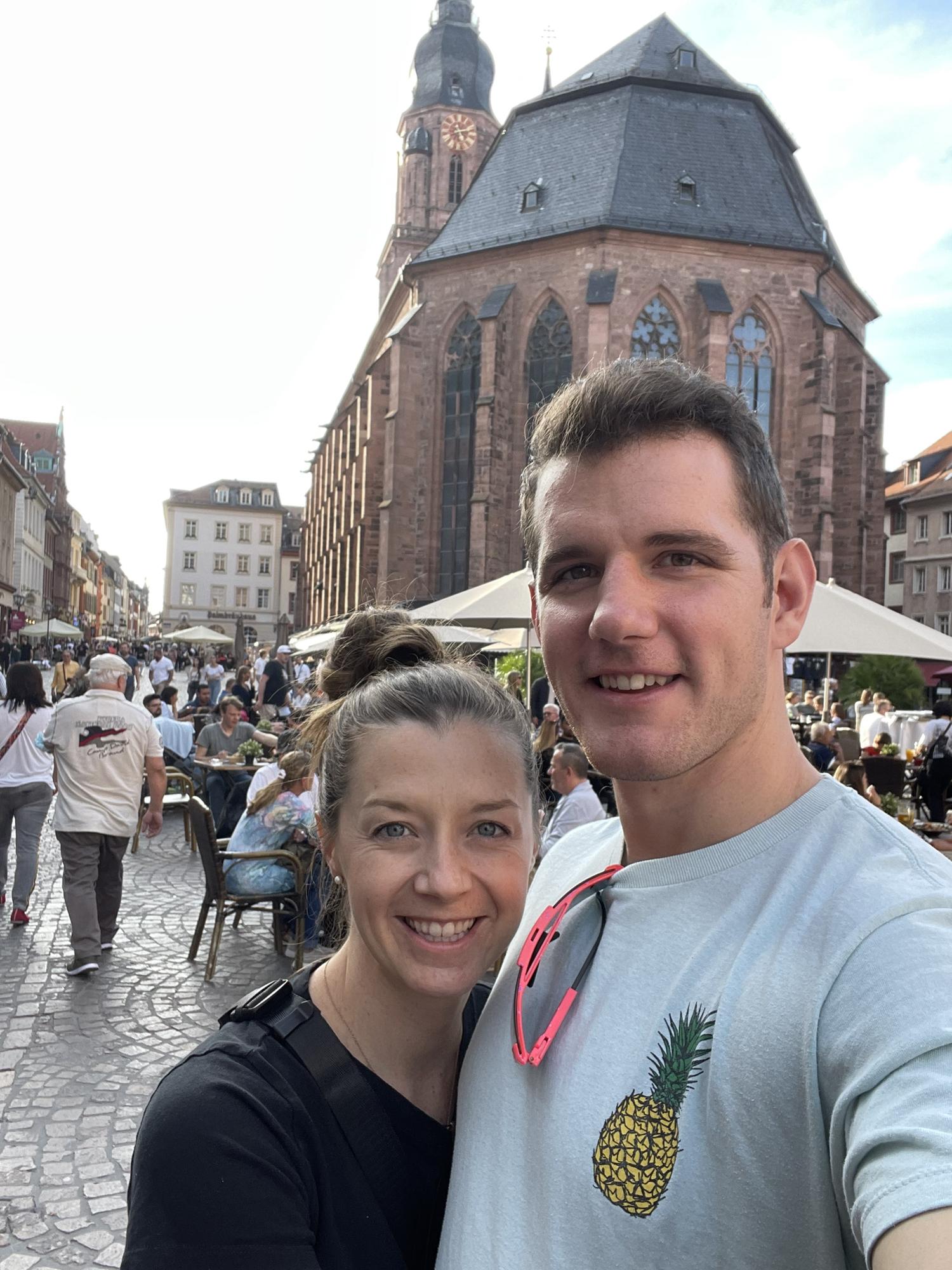 Brittany finally got to visit Spencer and we took a little trip to Heidelberg, Germany to climb some castles!