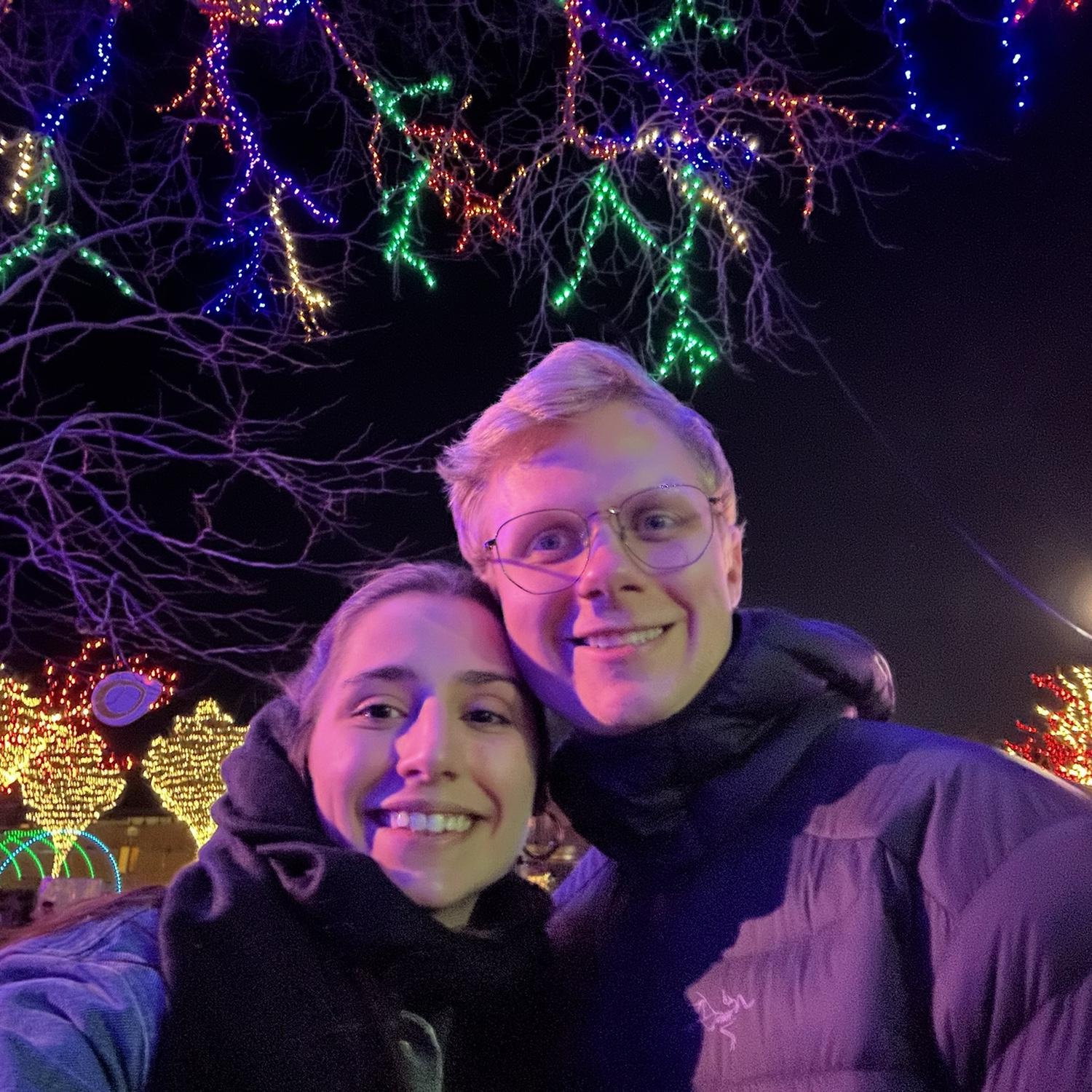 At Chicago Zoo lights 11/23/25