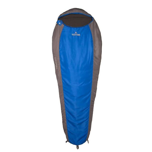 Teton 20F and 5F Degree Sleeping Bag; Lightweight, Warm Weather Mummy Sleeping Bags for Adults and Kids, Camping, Backpacking, Hiking