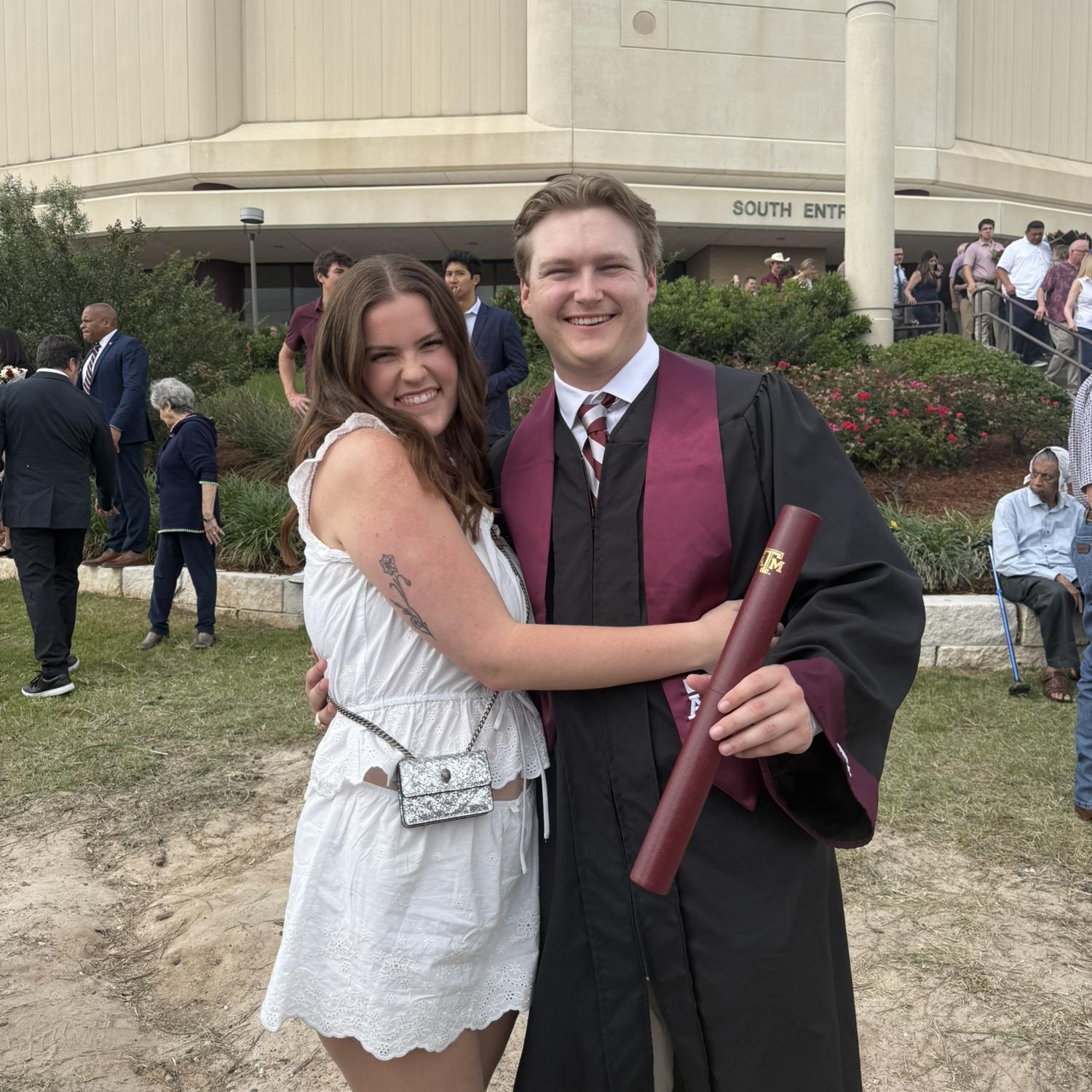 Max graduated college!