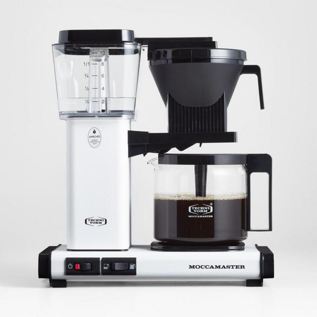 Moccamaster KBGV Glass Brewer 10-Cup Matte Black Coffee Maker