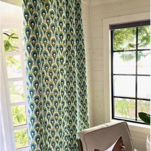 Daegen Cotton Blend Semi Sheer Curtain Panel Pair - 50" W x 50" L