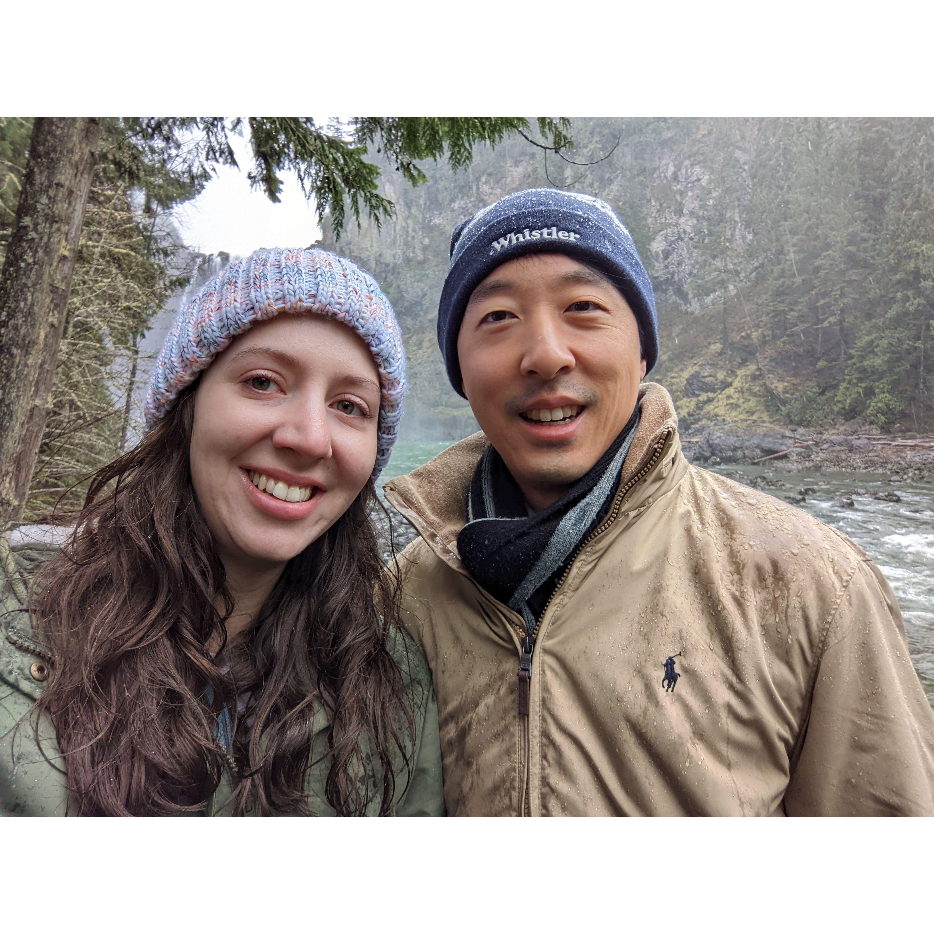 From one of our many trips to Salish Lodge :)