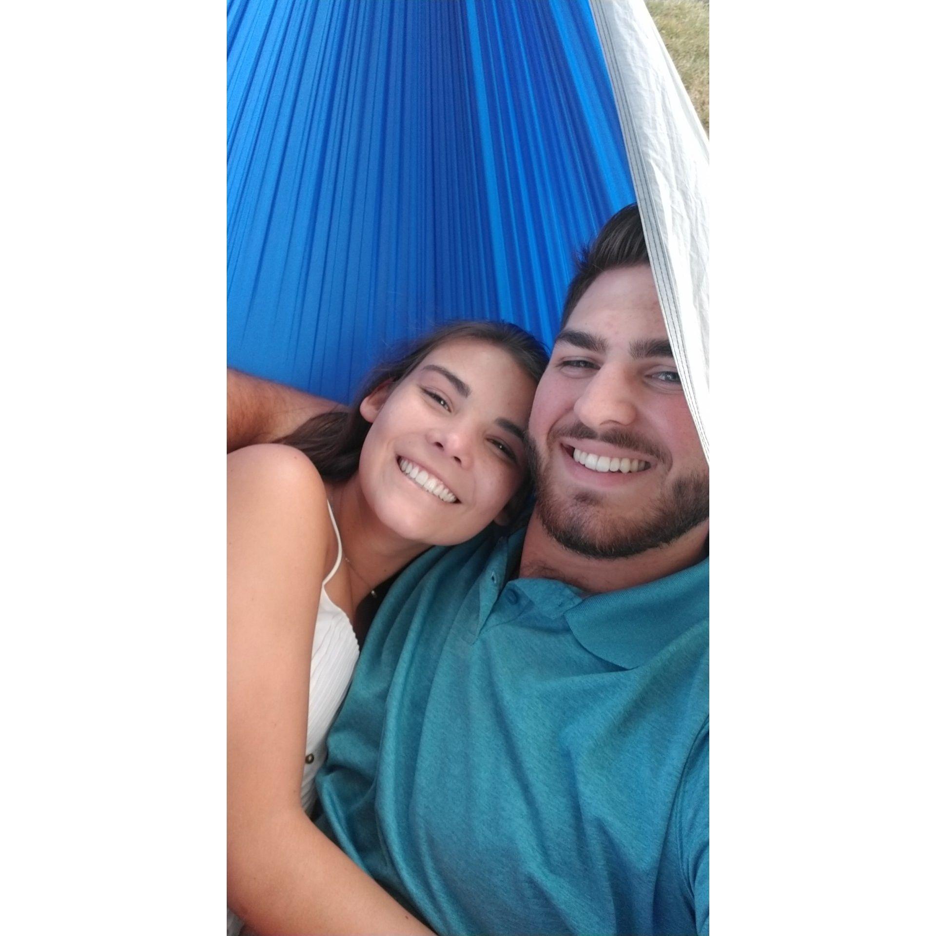 Our first first date in Salisbury, NC