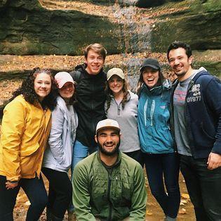 This picture was taken at Starved Rock, the day after Stoller told Sabrina he liked her.