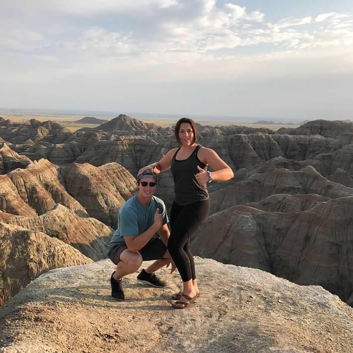Stopping in the badlands on our way back to Colorado | 2018
