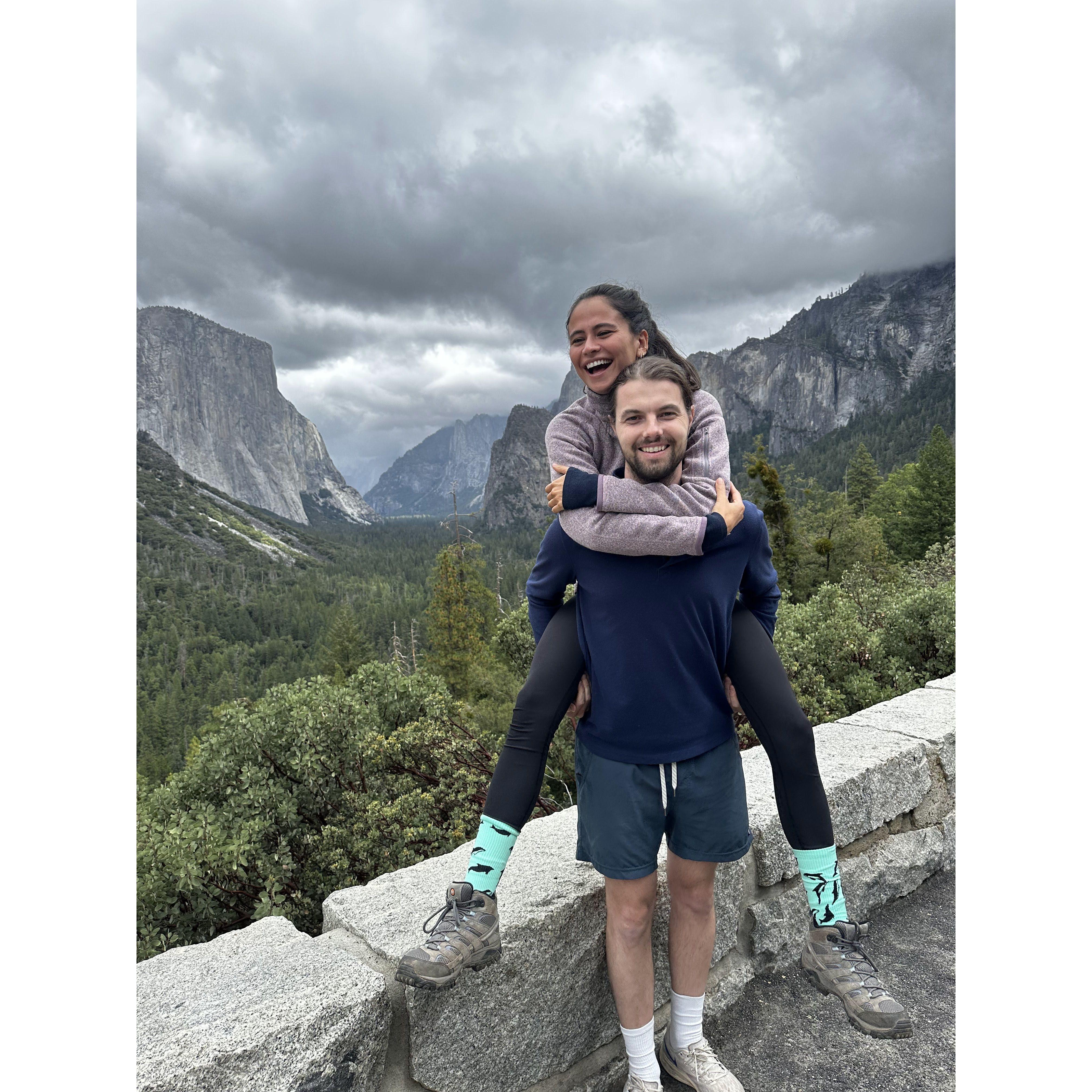 October 2023 — Yosemite for a friend's surprise engagement party