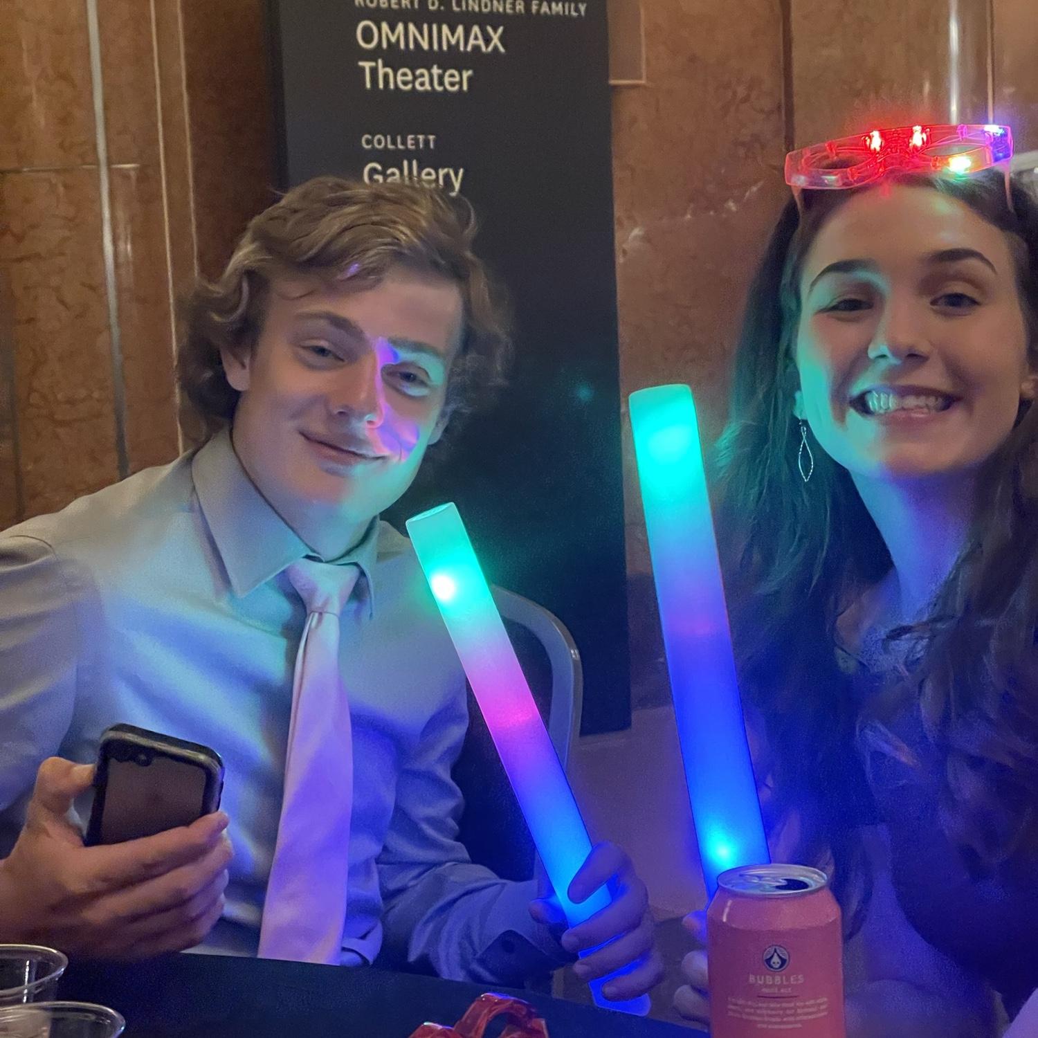 Our first wedding together, my now forever wedding date.