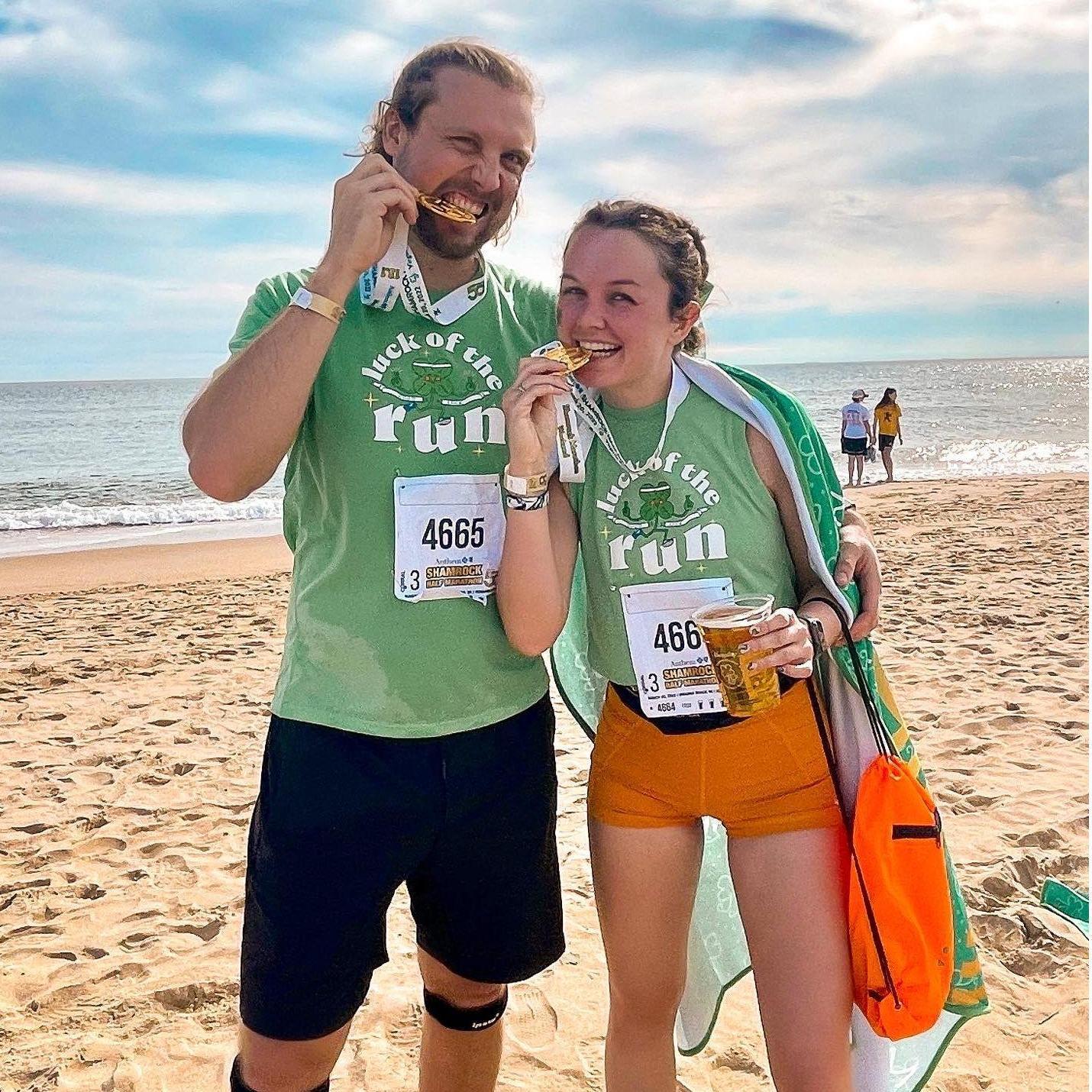 Shamrock Half marathon in VA Beach