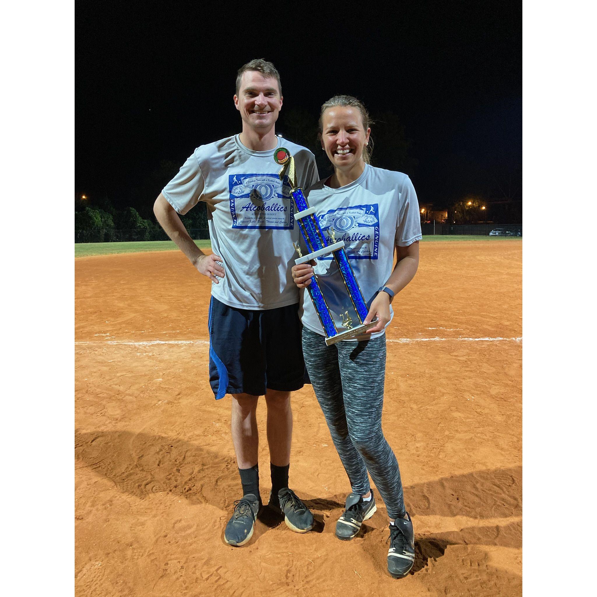 Alcoballics Kickball Team (Back to back to back champions!)