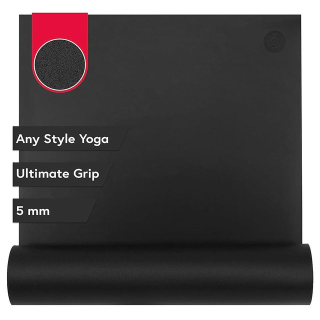 Manduka GRP Adapt Hot Yoga Mat - For Women and Men, Durable, Non Slip Grip, Sweat Resistant