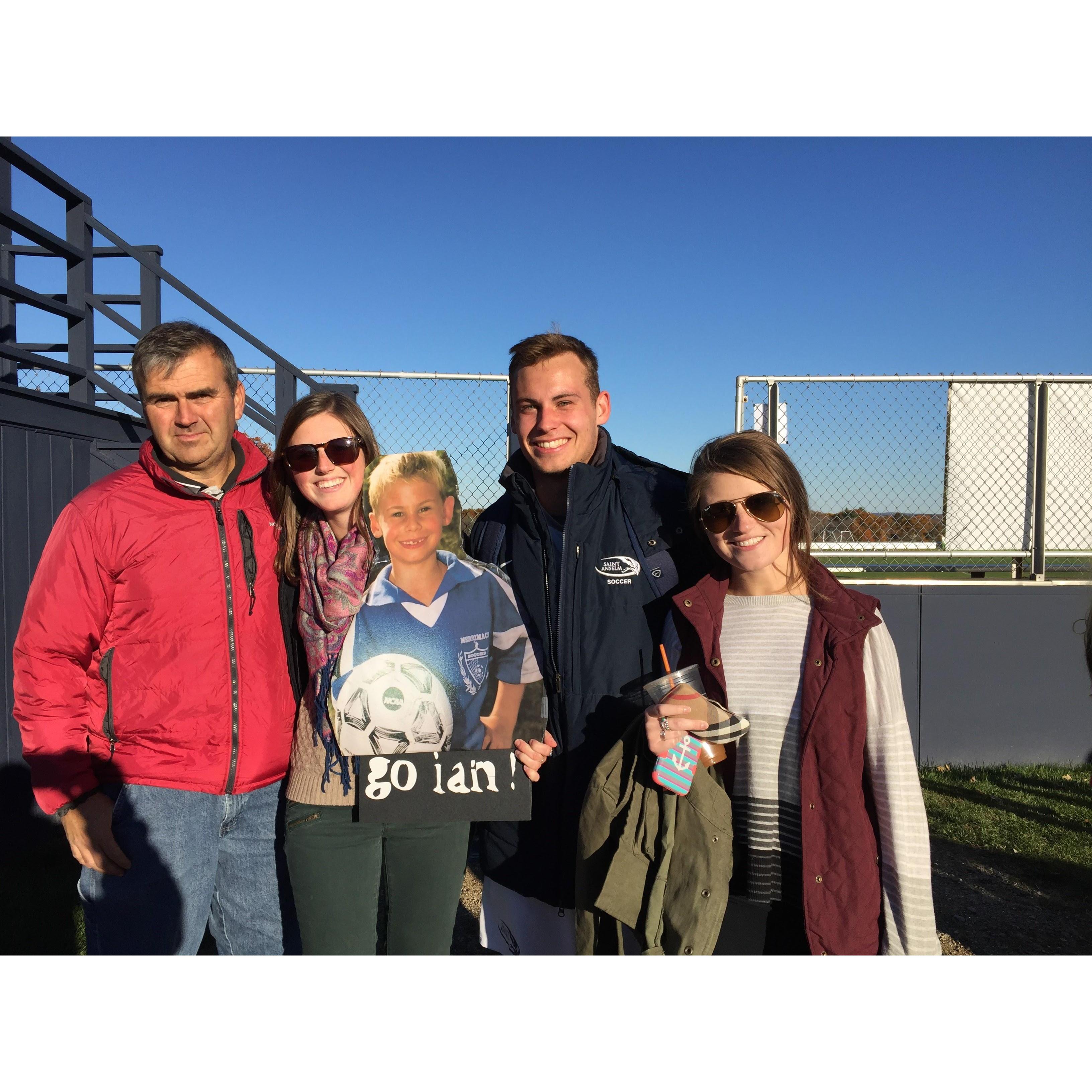 Saint Anselm Men's Soccer Senior Night