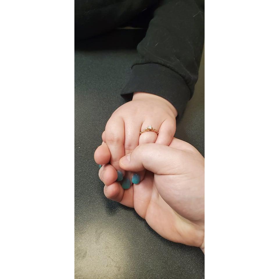 The night that he proposed!!