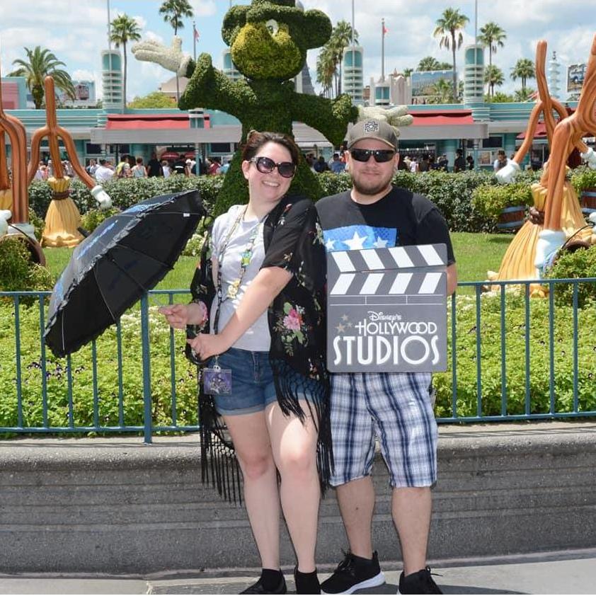 They gave us the Hollywood Studio sign, the parasol was mine. Made our photo shoot a bit more fun.