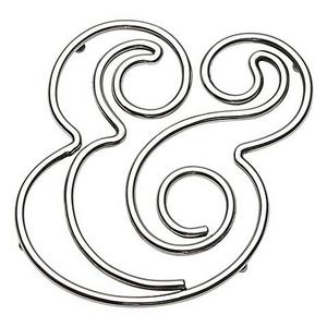 kate spade new york All In Good Taste Ampersand Trivet