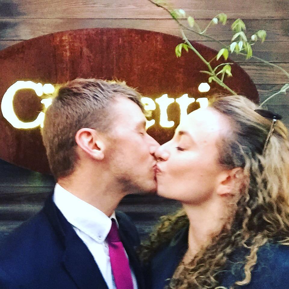 Anniversary dinner at our first date spot