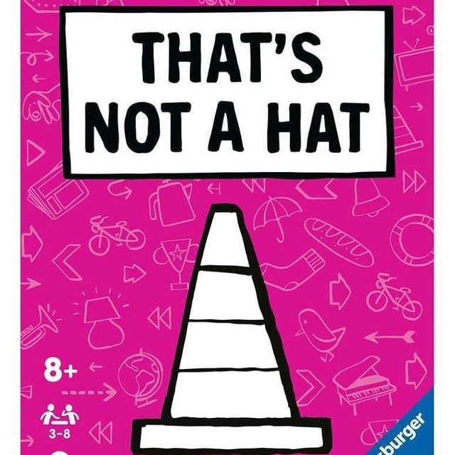 Ravensburger - 20954 That's not a hat kartenspiel für 3-8 people, partyspiel, lustige Unterhaltung ab 8 Jahren