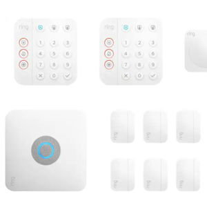 Ring - Alarm Pro Home Security Kit 14 Pieces - White