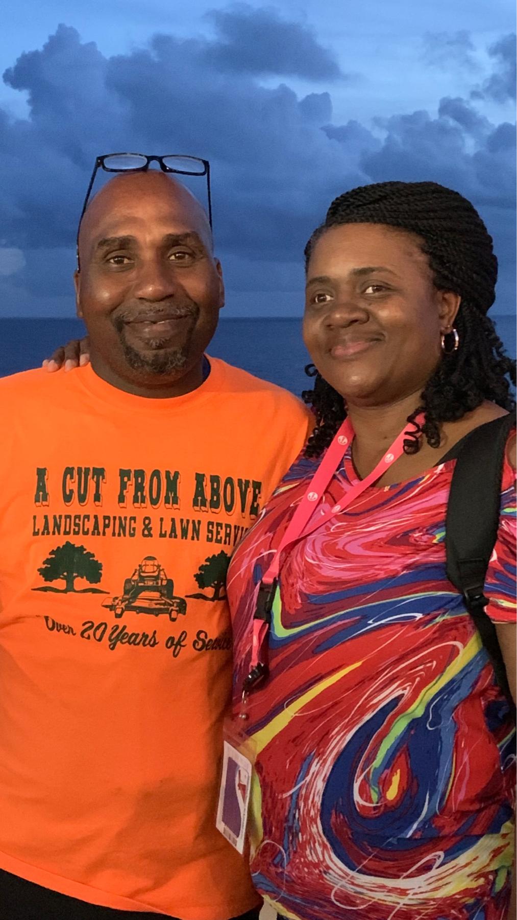 Carnival cruisin’! You know Reggie has to promote - Always open for opportunity!