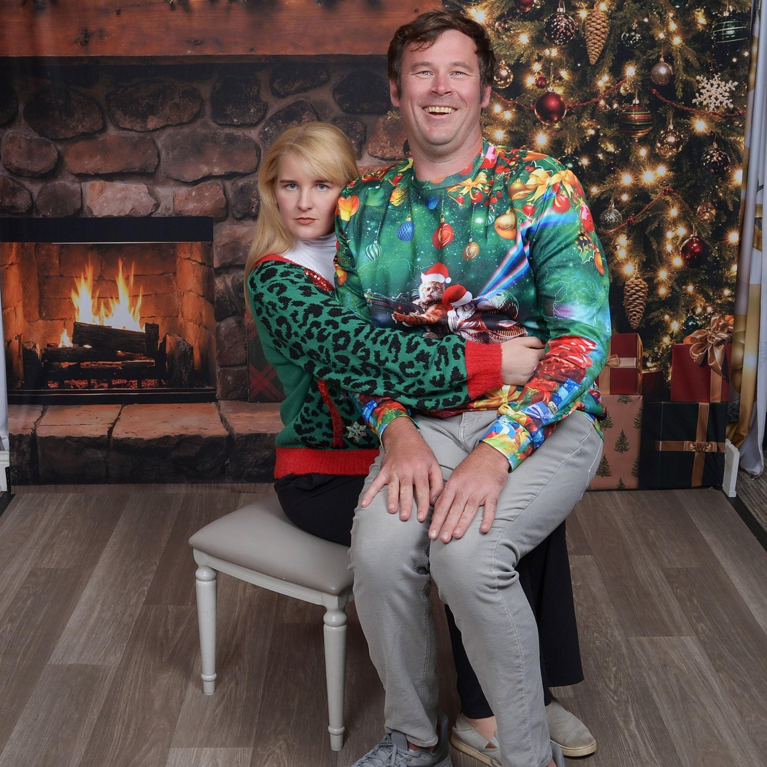He's my favorite Christmas present