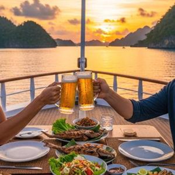 Sunset Deck Drinks & Dinners - Honeymoon