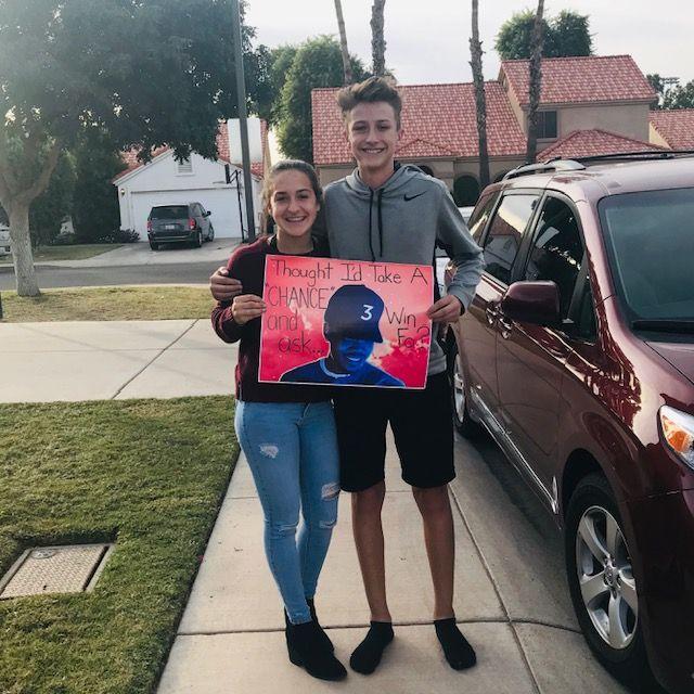 Take a Chance and go to the dance with me