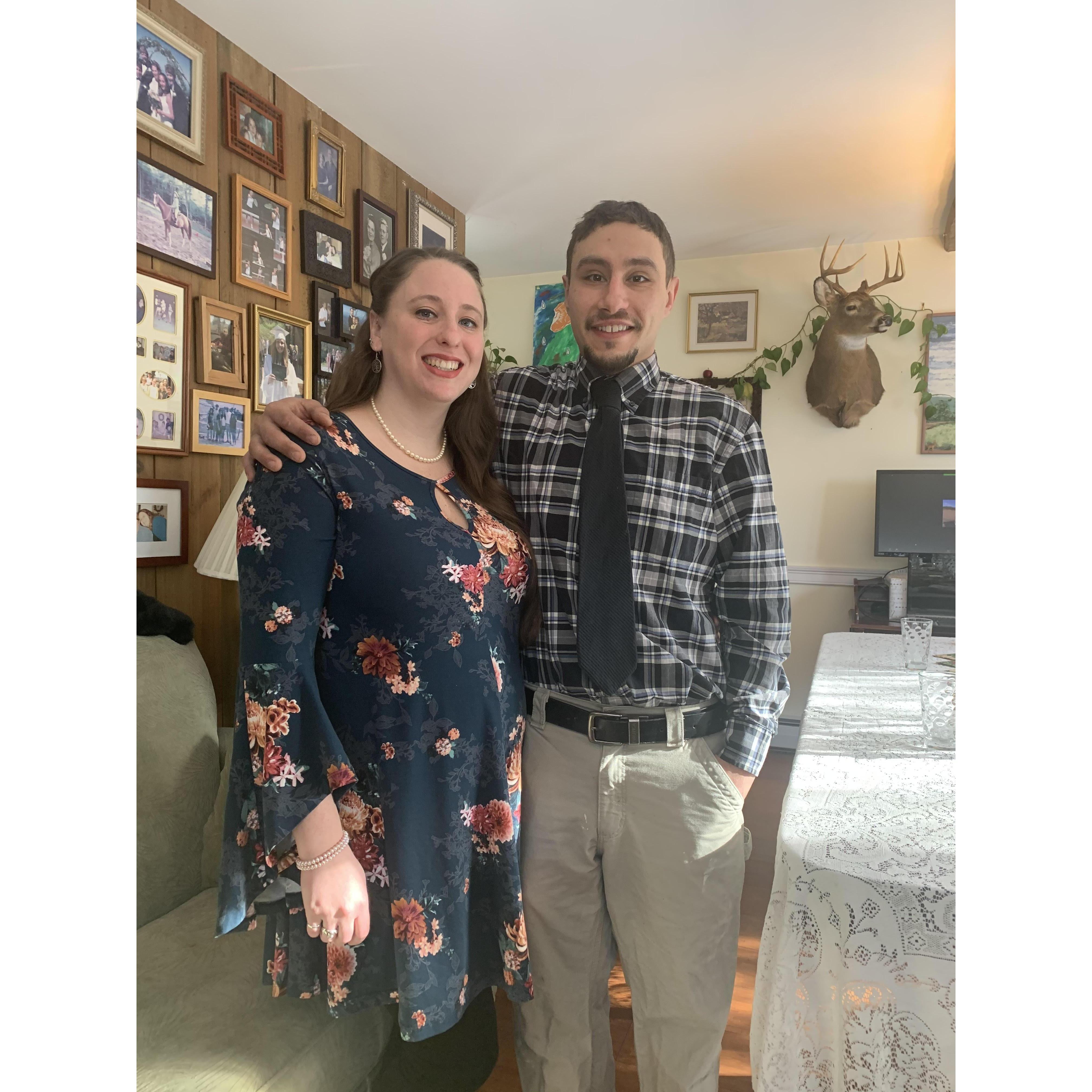Ethan and Christine in Vermont