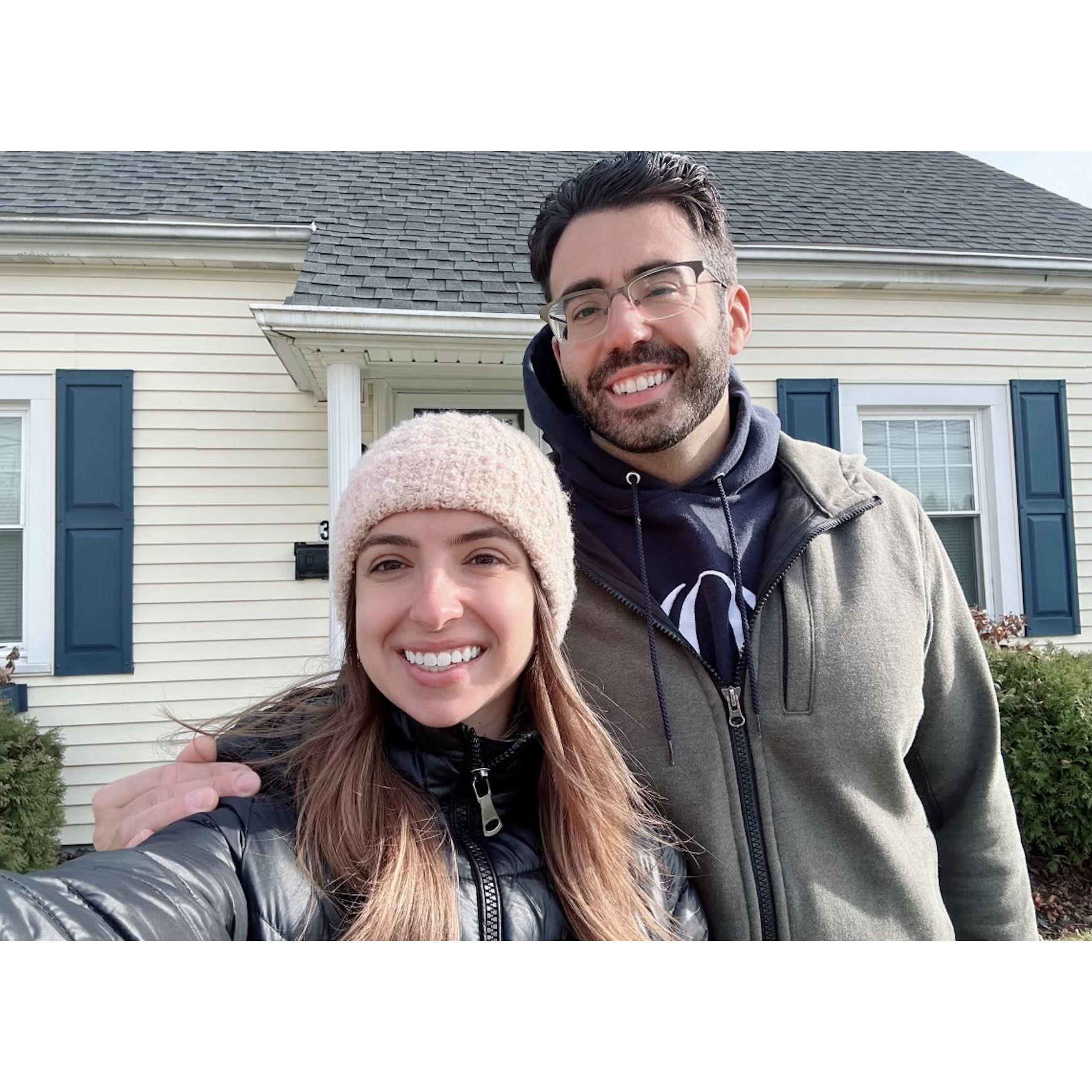 Bought our first house