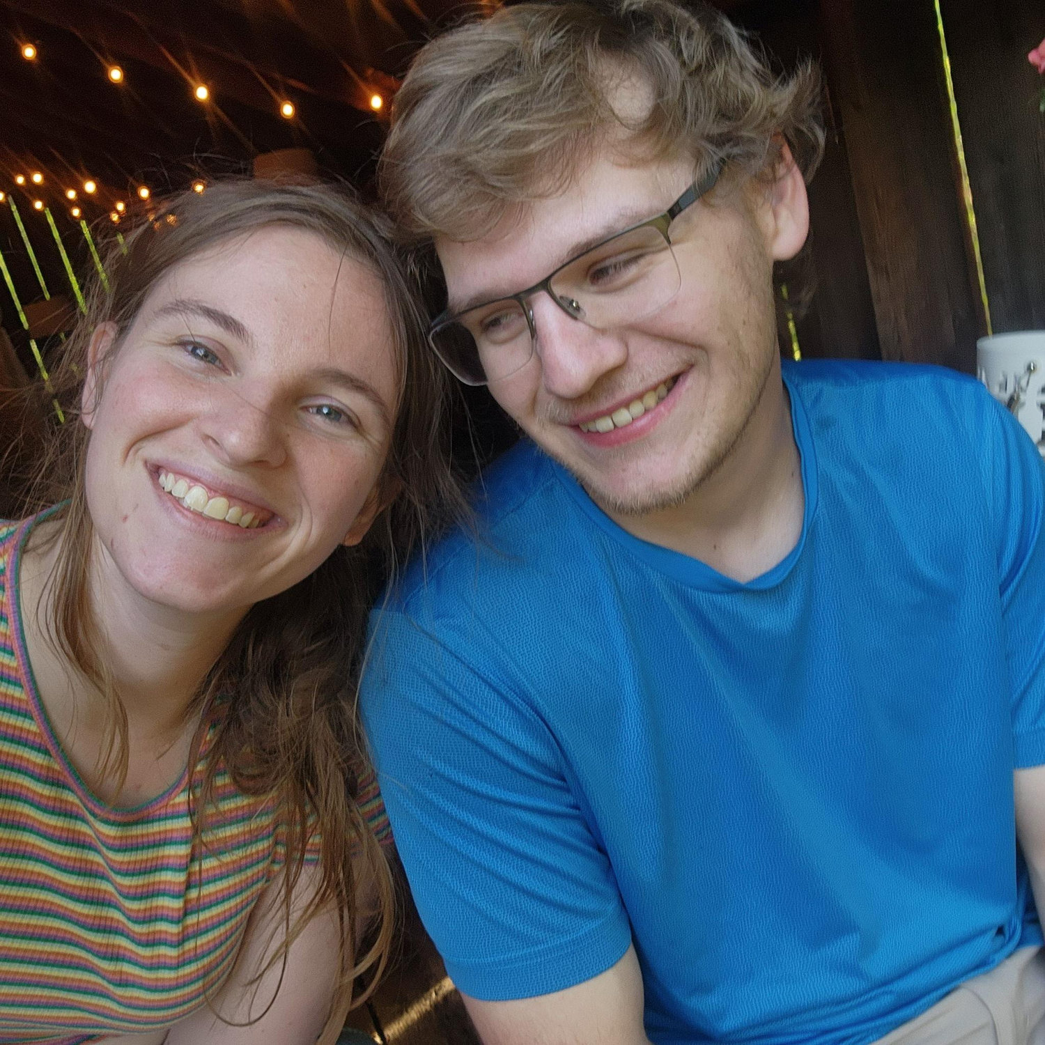 Hanging out on our trip!