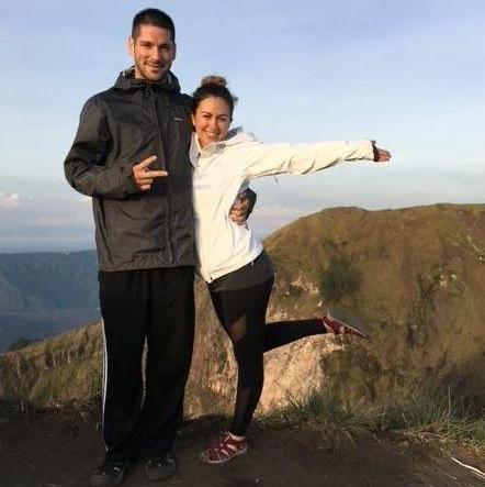 Climbing to the top of Mt. Batur, Bali, Indonesia- October 2016