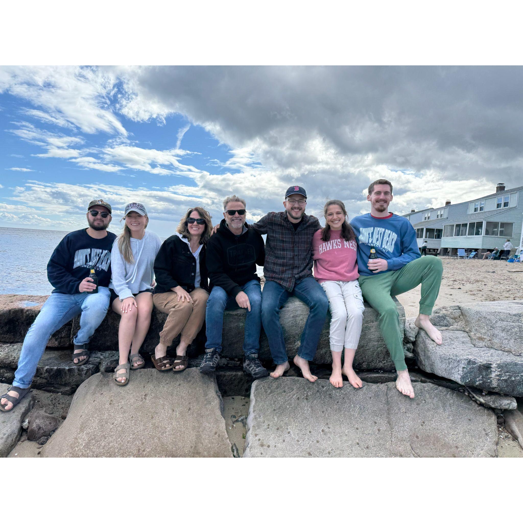 With the Mailhot family.