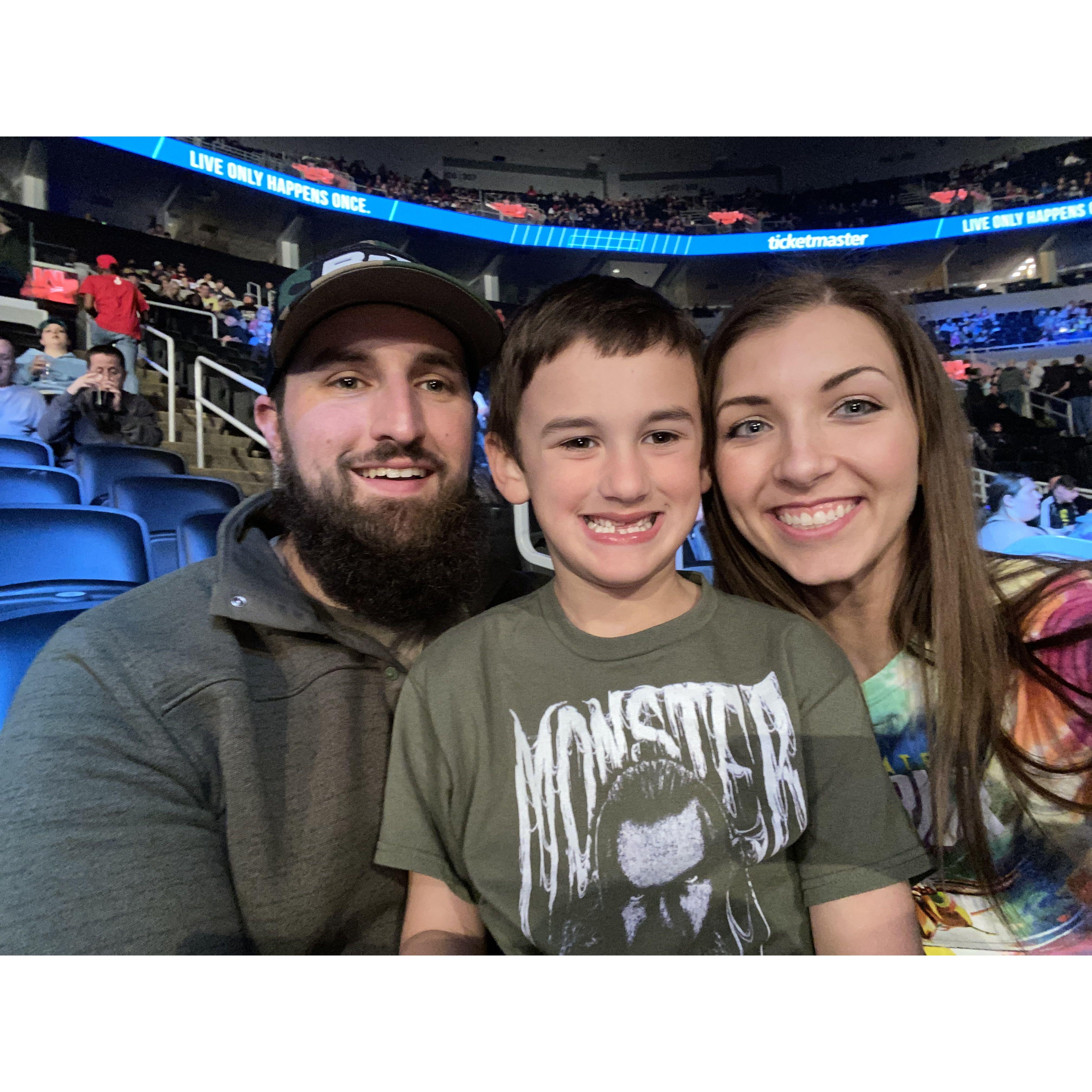 First time going to WWE