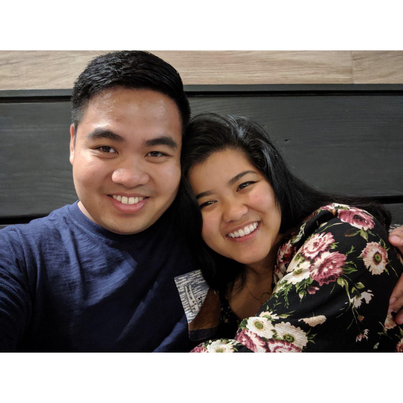 This was the day when Terrence asked permission from Jackie's mom to date officially in August 2019. He was very scared lol - needless to say, it went well :D
