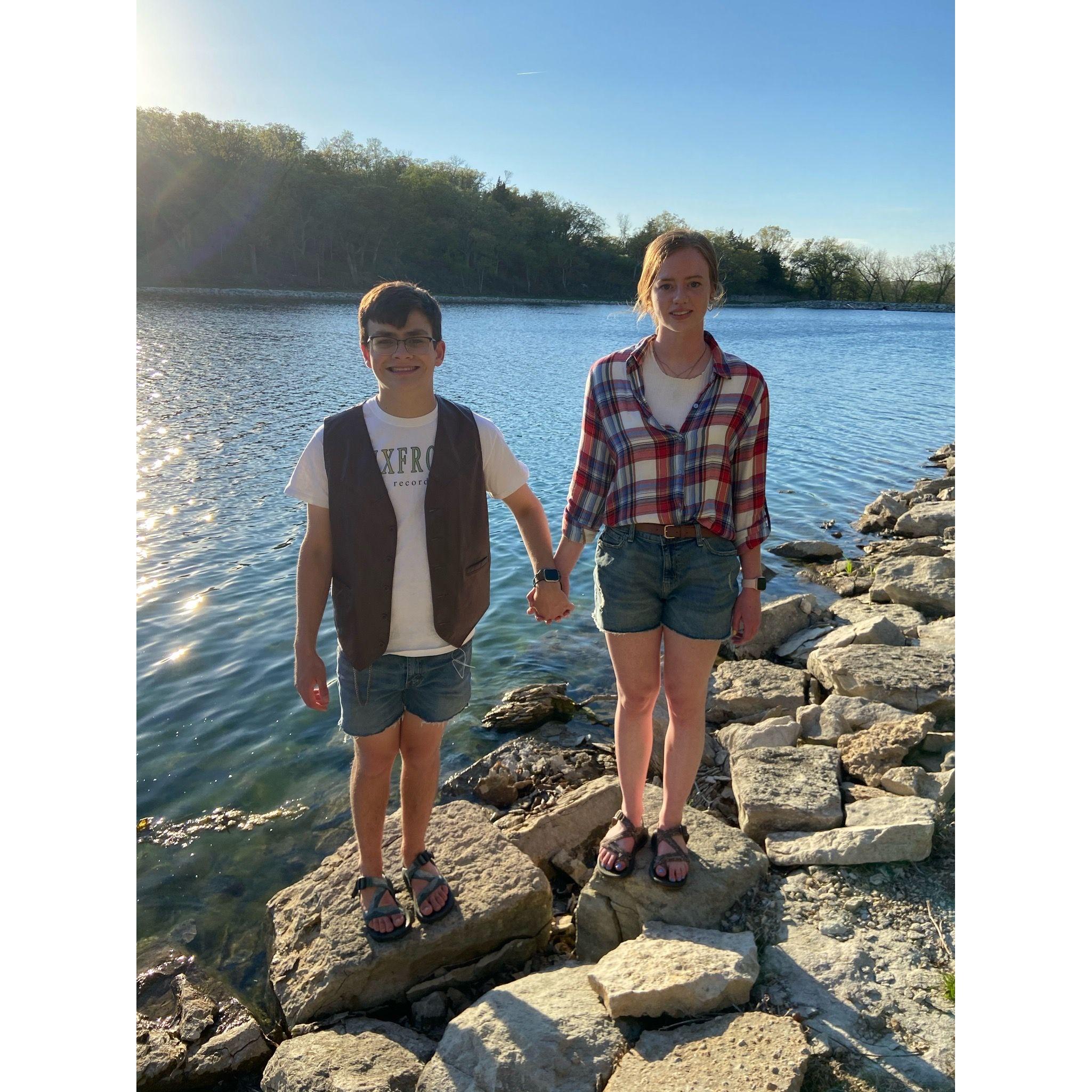 Rest assured that even though his shorts are short, our marriage will be long