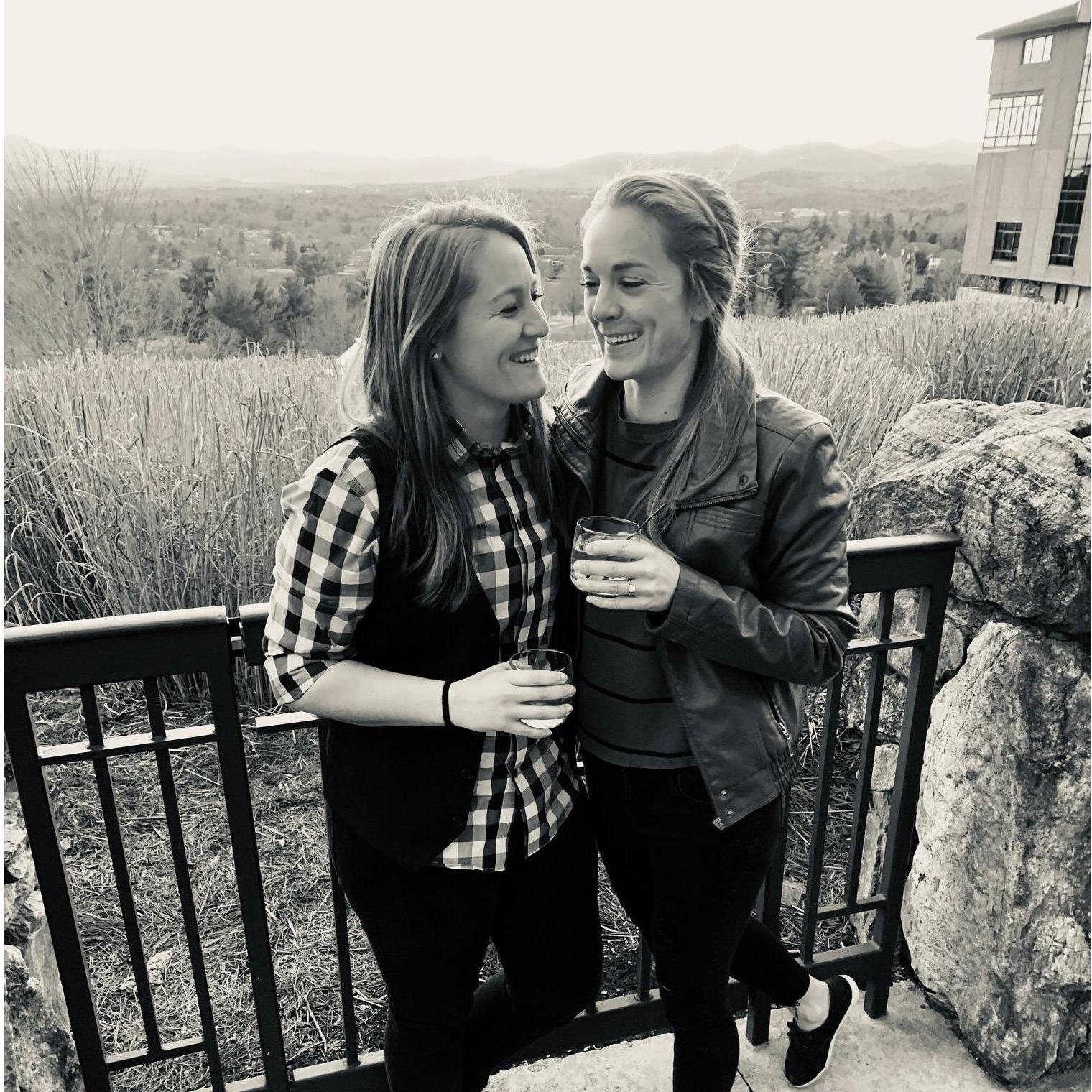 Jess proposed and then took Lauren to her all time favorite place. Grove Park Inn.