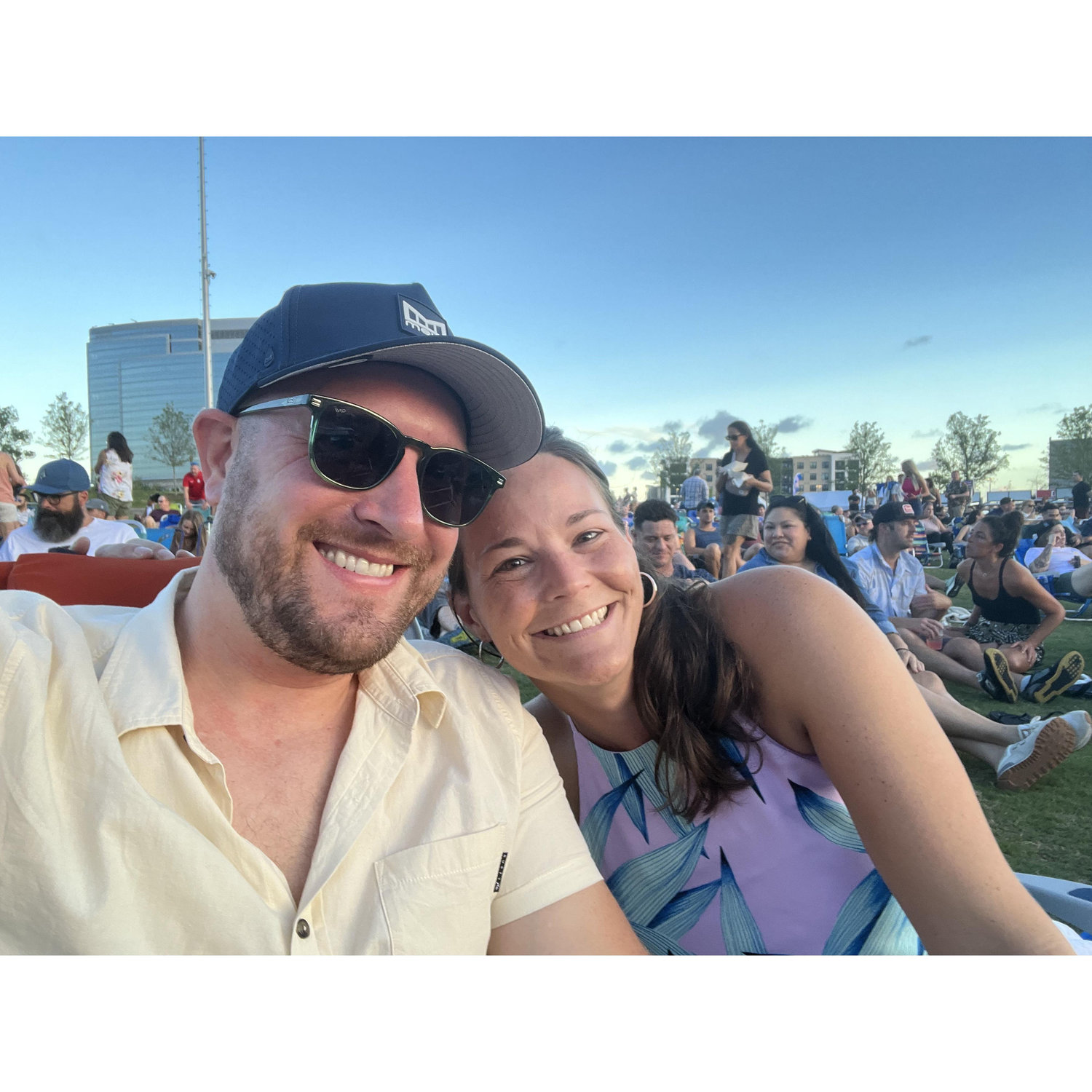Lawn seats at Live Oak Bank Pavilion