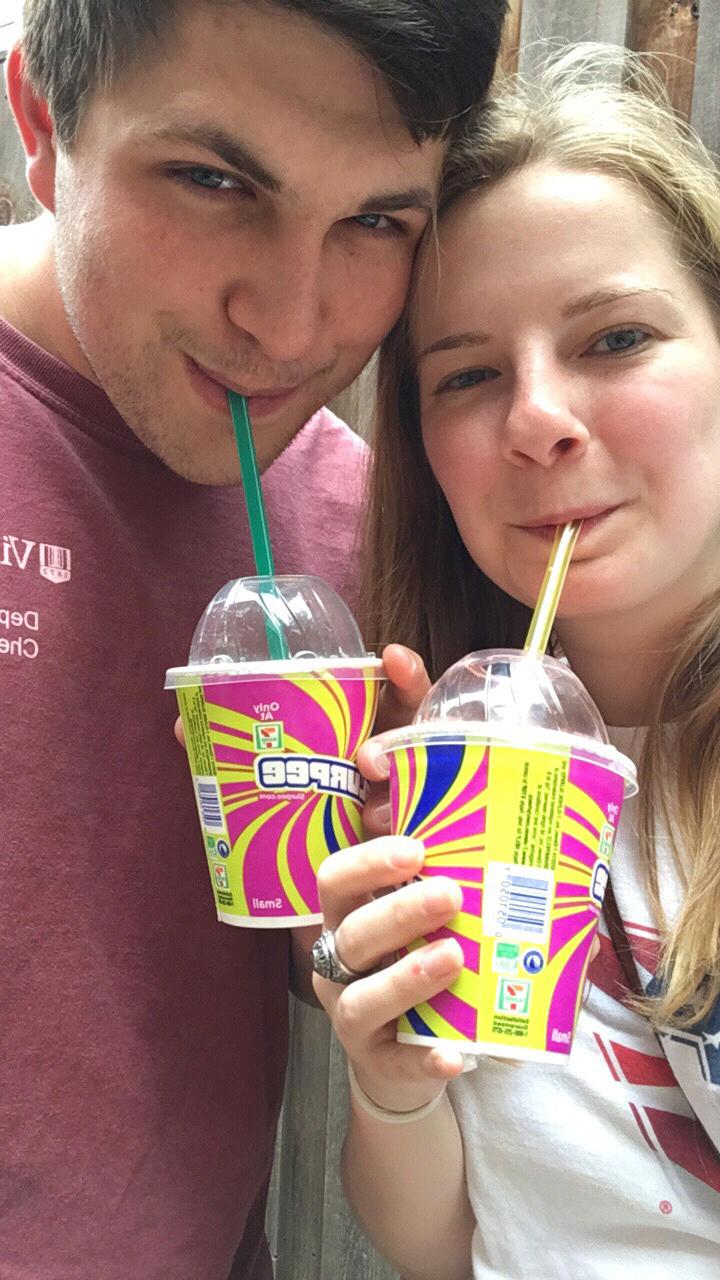 7-11 is our favorite (fun fact: it’s actually where we met!)