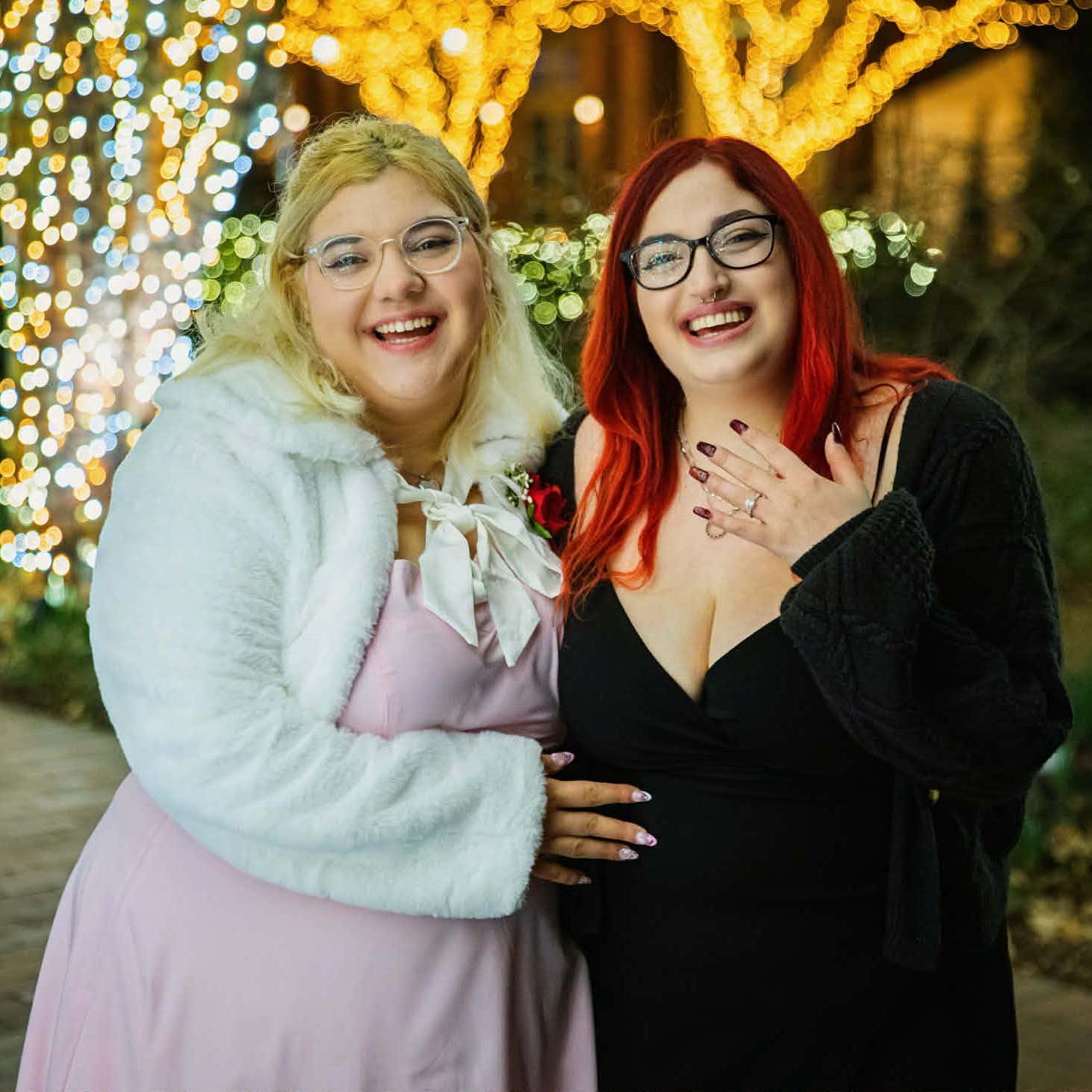 One February 14th, 2026, Melody surprised Heidi by proposing to her at the Atlanta Botanical Gardens! What a special Valentines Day!