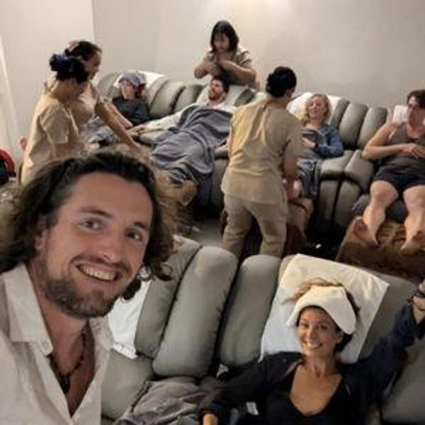 A wonderful couples massage