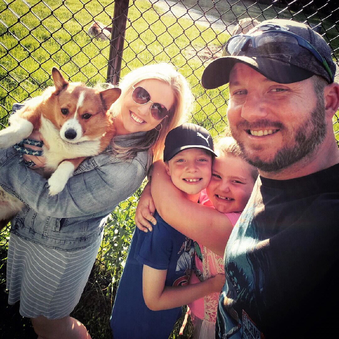 Picnic in the park for Mike’s birthday!